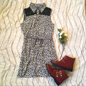 Leopard print dress 🐆👗